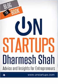 Book - On Startups by Dharmesh Shah